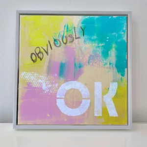 OK / acrylic on canvas